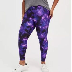 Torrid Full Length Signature Waist Liquid Legging - Galaxy Print